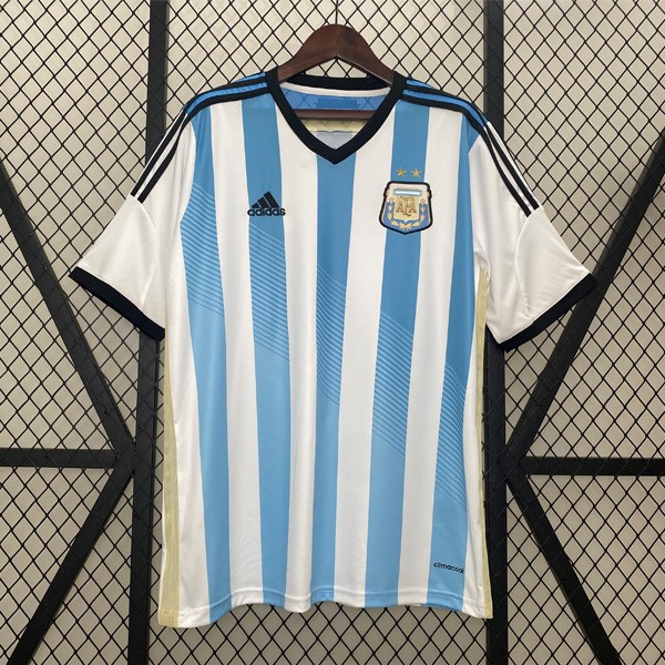 Tailandia Camiseta Argentina 1ª Retro 2014